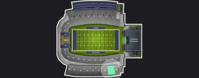Seat view from Upper Sideline