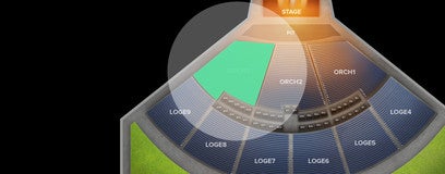 Seat view from Orchestra