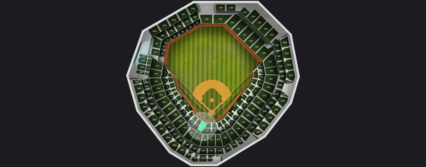 Seat view from Grandstand