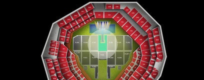 Seat view from Floor