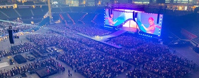 Seat view from Middle