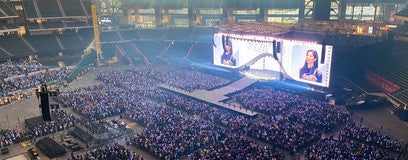 Seat view from Upper