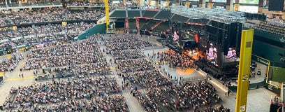 Seat view from Upper