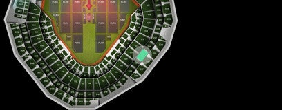 Seat view from Middle