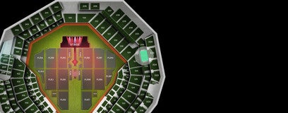 Seat view from Middle