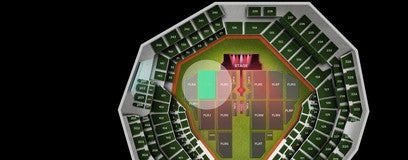 Seat view from Floor