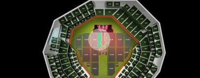 Seat view from Floor