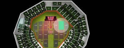 Seat view from Floor