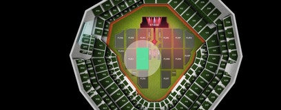 Seat view from Floor