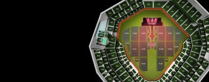 Seat view from Sky Box