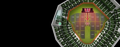 Seat view from Sky Box