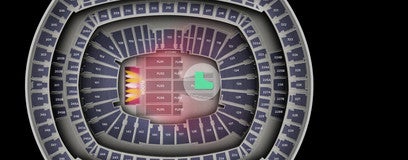 Seat view from Floor