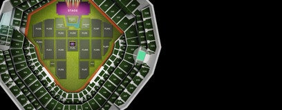 Seat view from Middle