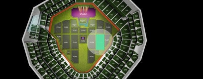 Seat view from Floor