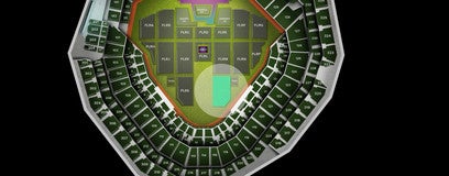 Seat view from Floor