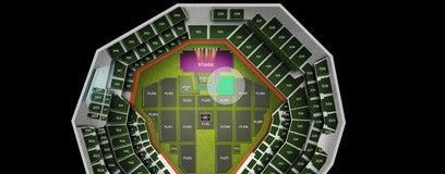 Seat view from General Admission Right