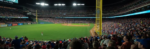 Seat view from Lower Reserved