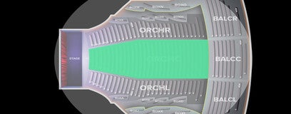 Seat view from Orchestra