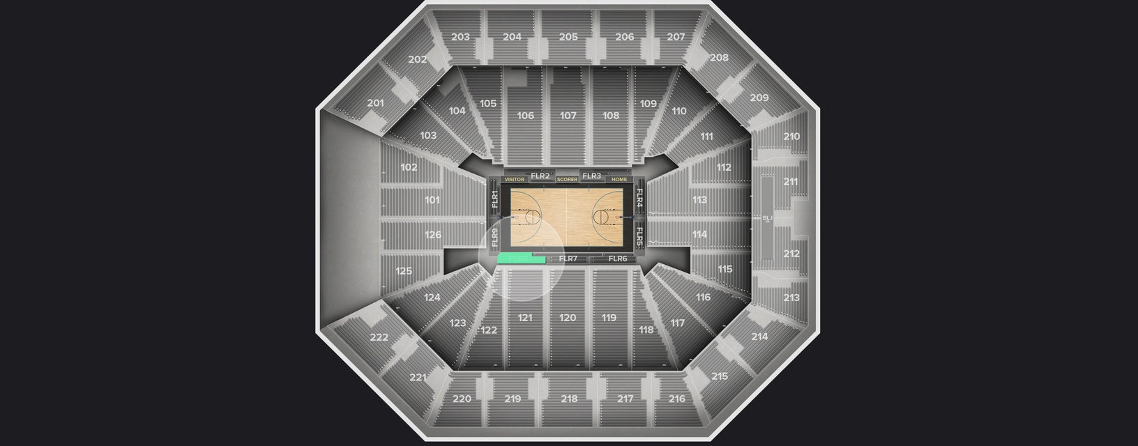 Seat view from Floor