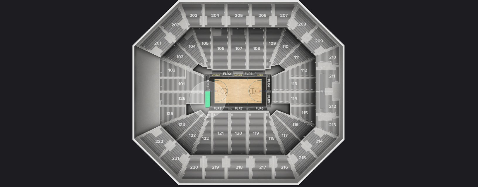 Seat view from Floor