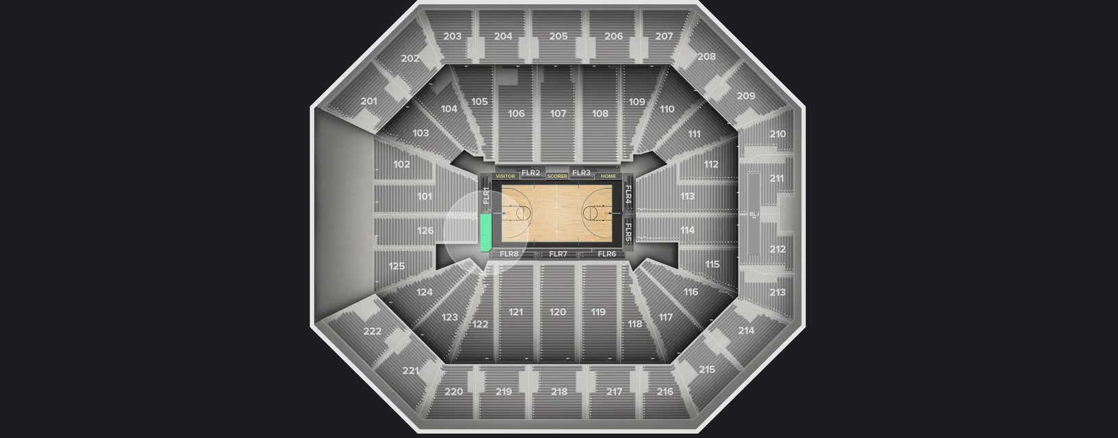 Seat view from Floor