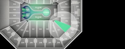 Seat view from Lower