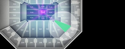 Seat view from Lower