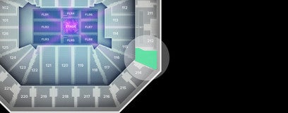 Seat view from Upper