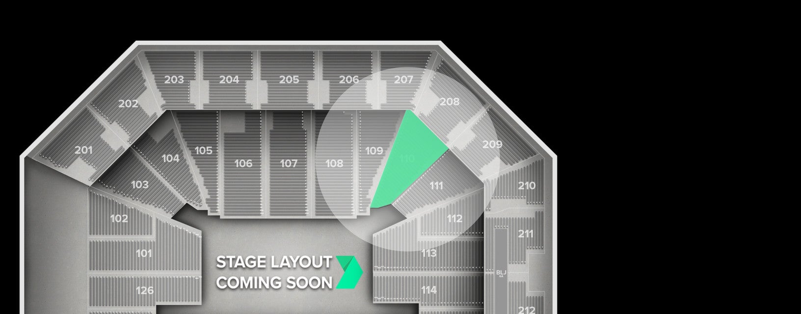 Seat view from Lower