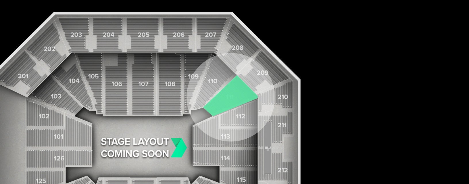 Seat view from Lower