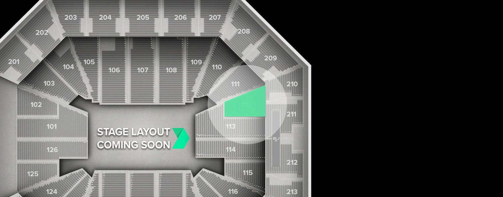 Seat view from Lower