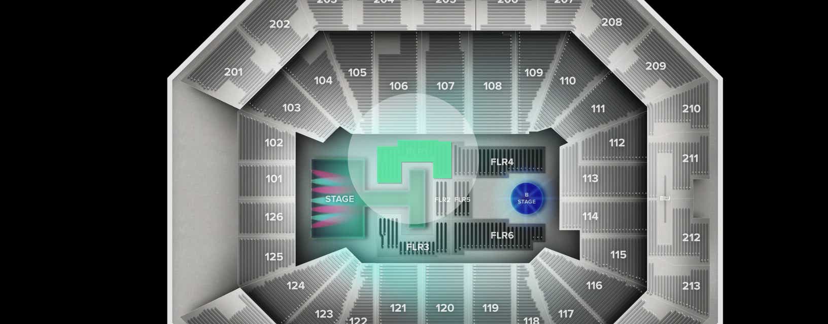 Seat view from Floor