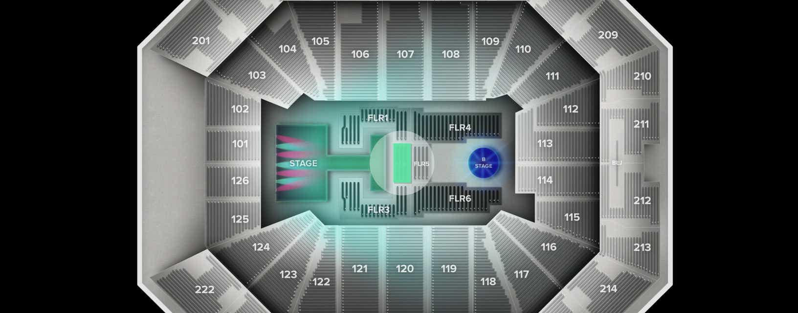 Seat view from Floor