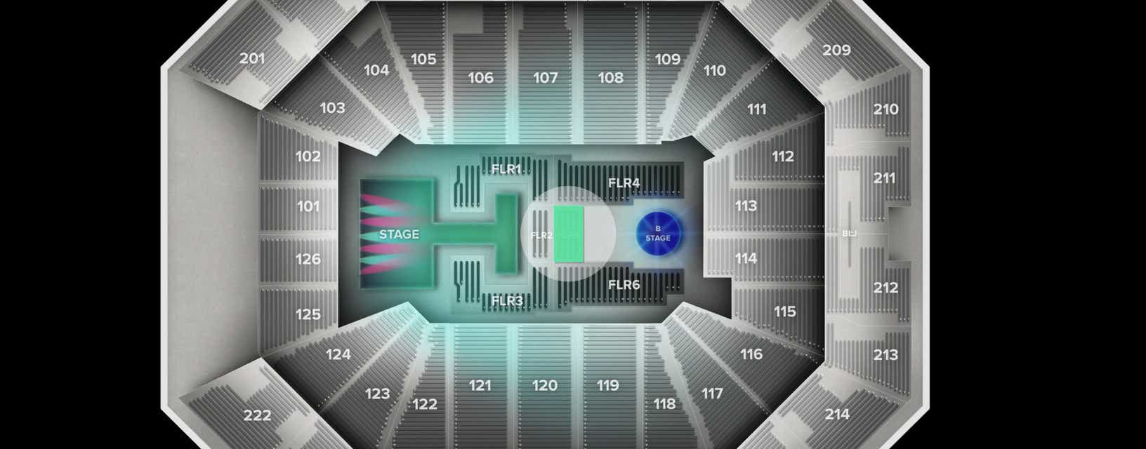 Seat view from Floor