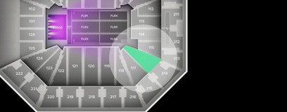 Seat view from Lower