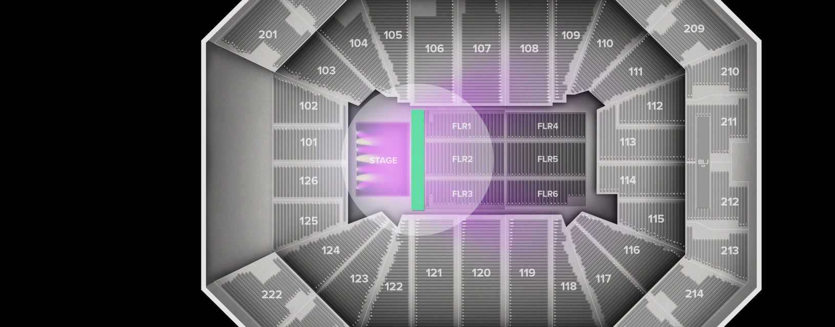 Seat view from Pit