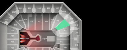 Seat view from Lower