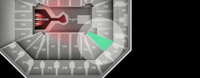 Seat view from Lower