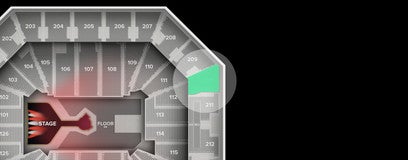 Seat view from Upper