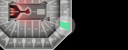 Seat view from Upper