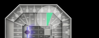 Seat view from Lower