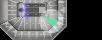 Seat view from Lower