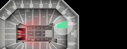 Seat view from Lower