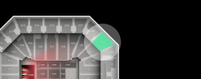 Seat view from Upper
