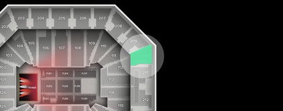 Seat view from Upper