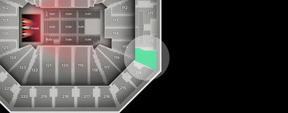 Seat view from Upper