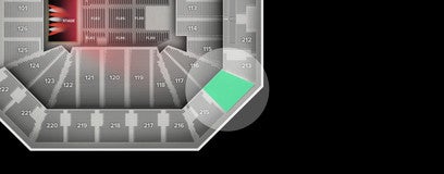 Seat view from Upper