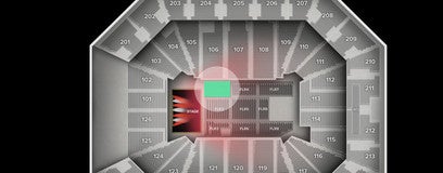 Seat view from Floor