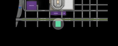 Seat view from 520 Capitol Mall Garage