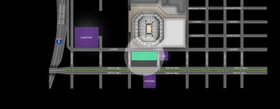 Seat view from Plaza 555 Garage